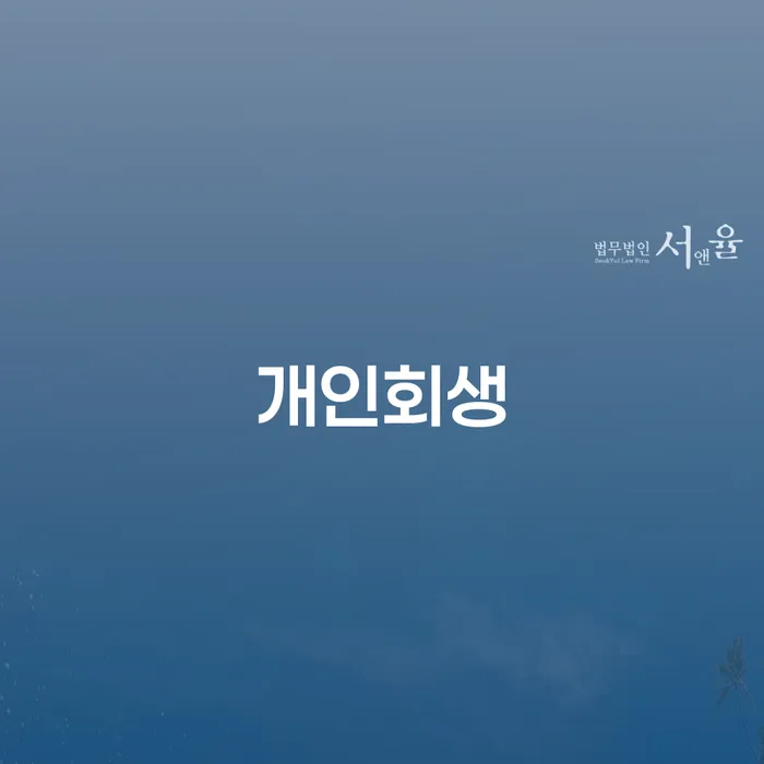 개인회생 개인회생 경험 많은 곳에서