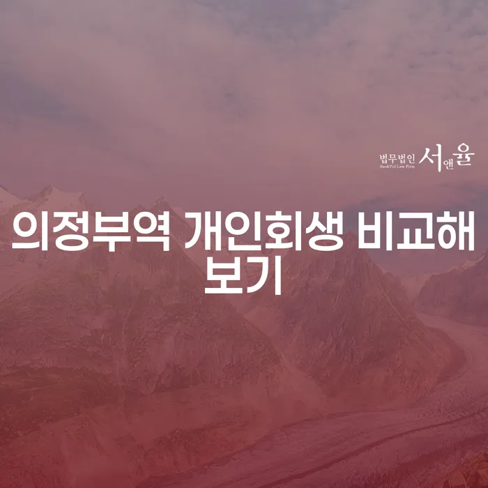 의정부역 개인회생 비교해보기