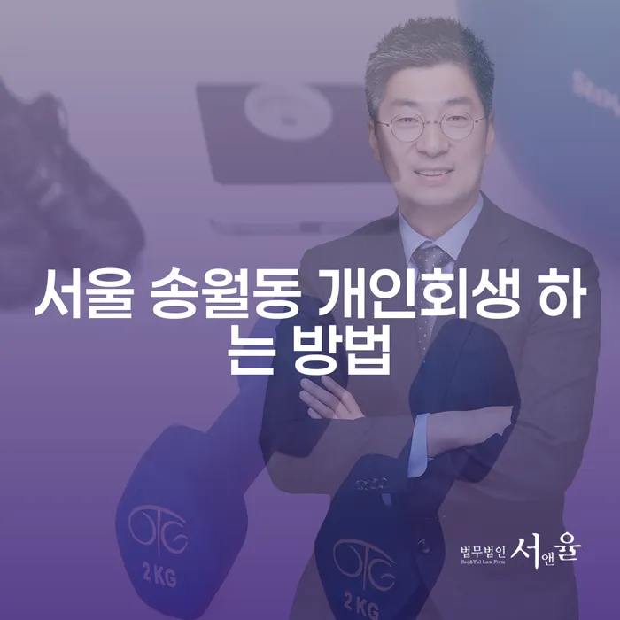 서울 송월동에서 개인회생을 신청하는 가장 효과적인 방법은 무엇일까요?